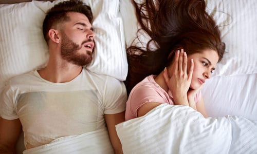 couple snoring